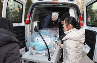 大冶市妇婴监护型护送